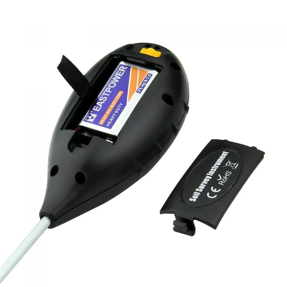 Soil-PH-Meter-Tester-Soil-Tester-PH-Moisture-meter-Temperature-Sunlight-Intensity-measurement-Analysis-Soil-Acidity-4 בודק קרקע דיגיטלי חכם 4 ב 1 - מכשיר למדידת רמת החומציות PH, טמפרטורה, לחות / רטיבות ותאורה לגידול צמחים