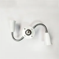 Adjustable-White-E27-Base-Light-Socket-Splitter-Gooseneck-LED-Bulbs-Holder-Converter-with-Extension-Hose-3-3.webp בסיס מנורות גמיש - מפצלי בתי נורה 2 עד 5 נורות LED - תאורת גידול ותאורה כללית