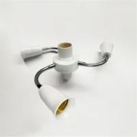 Adjustable-White-E27-Base-Light-Socket-Splitter-Gooseneck-LED-Bulbs-Holder-Converter-with-Extension-Hose-3-4.webp בסיס מנורות גמיש - מפצלי בתי נורה 2 עד 5 נורות LED - תאורת גידול ותאורה כללית