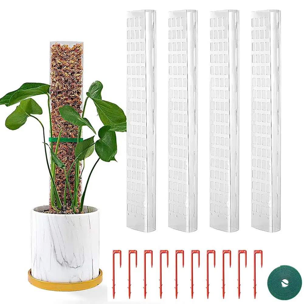 מוט תמיכה חדשני ליצירת עמוד מוס ספגנום המספק תמיכה מושלמת לצמחים מטפסים, מעודד צמיחה בריאה