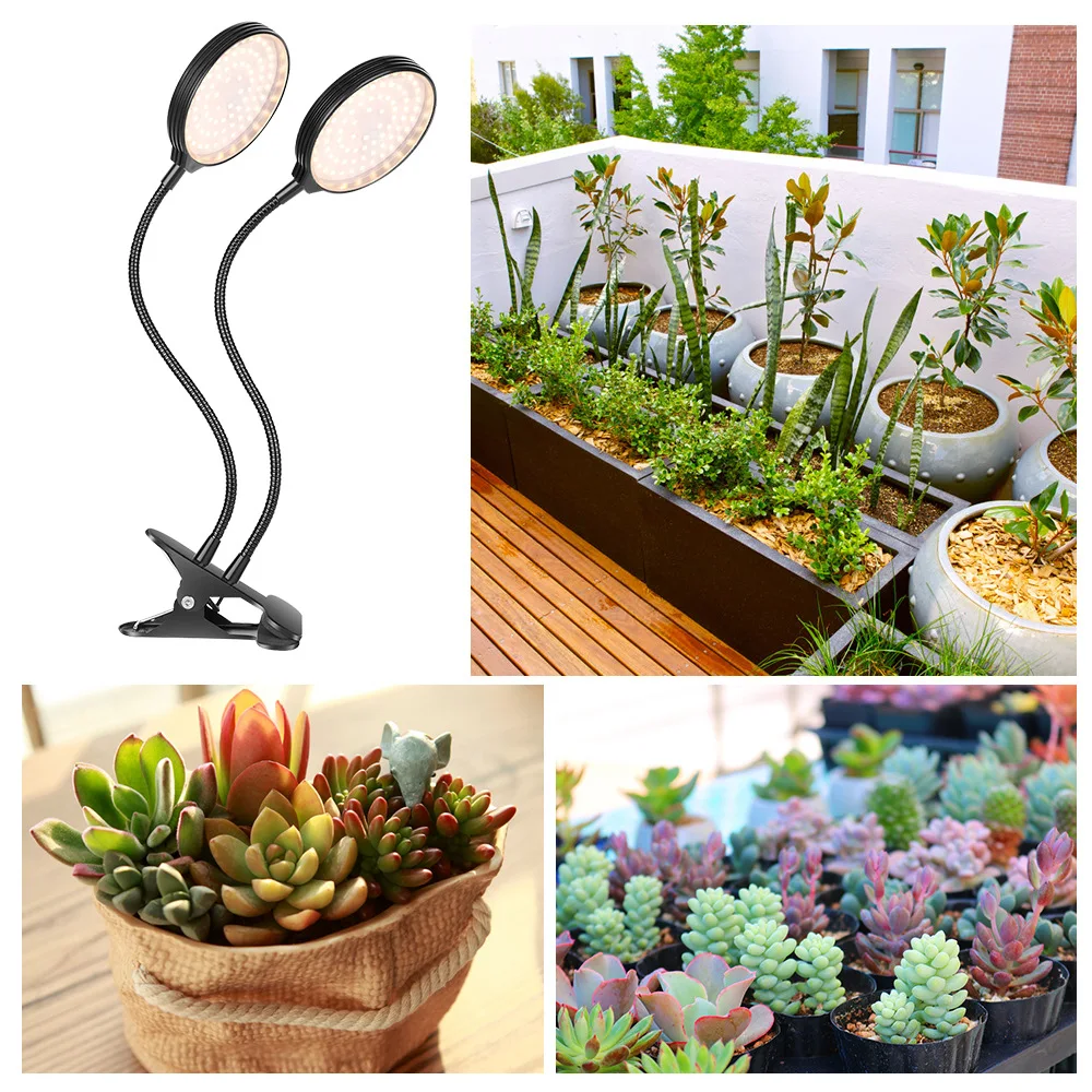 תאורת LED חכמה לצמחים - ספקטרום אור מלא 4000K אור שמש, טיימר, שליטה מלאה על תנאי הגידול