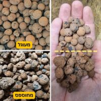 כדורי הידרוטון Hydroton, קרמזיט, ליקה מעוגלים