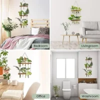 kf-S54d9f6666fbe4fda9511faee7fae5f4bm-Wall-Hanging-Test-Tube-Glass-Planter-Plant-Vase-with-Wooden-Stand-Strings-Rope-Glass-Planter-Plant מתקן תלייה דו-קומתי להשרשת צמחים במים - עיצוב סקנדינבי מינימליסטי