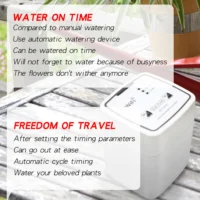 מערכת השקיה אוטומטית חכמה עם WIFI - הפתרון המושלם לצמחים בבית ובמרפסת