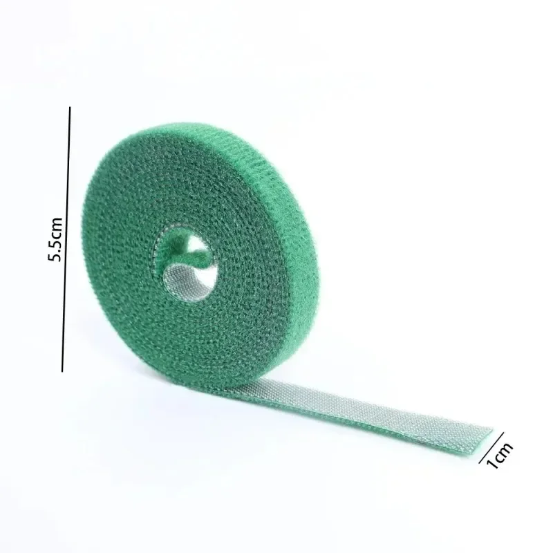 kf-S9bc7bb54b28f4afb88461cd3709b5a5aQ רצועת סרט סקוץ' ירוק לצמחים - פתרון חכם לתמיכה, קשירה וסידור נוח בגינה ובבית