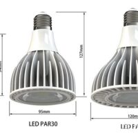 מנורת LED ספקטרום מלא 15W עד 38W עם עדשה ייחודית המדמה אור שמש טבעי - לצמיחה בריאה ואיכותית E27