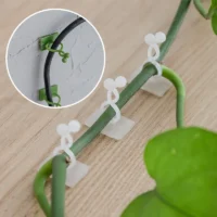 סט 10 מחזיקי צמחים - תומכי מטפסים ועציצים תלויים לקיר