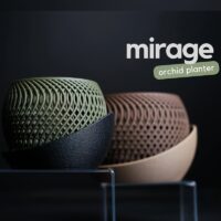 עציץ איכותי לסחלבים בעיצוב מודרני - Mirage Orchid Planter