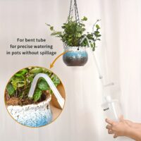 משפך מעוצב לצמחי בית עם זרבובית Long Spout ארוכה ודקה - השקיה מדויקת למקומות צרים וצמחים תלויים | 500 מל