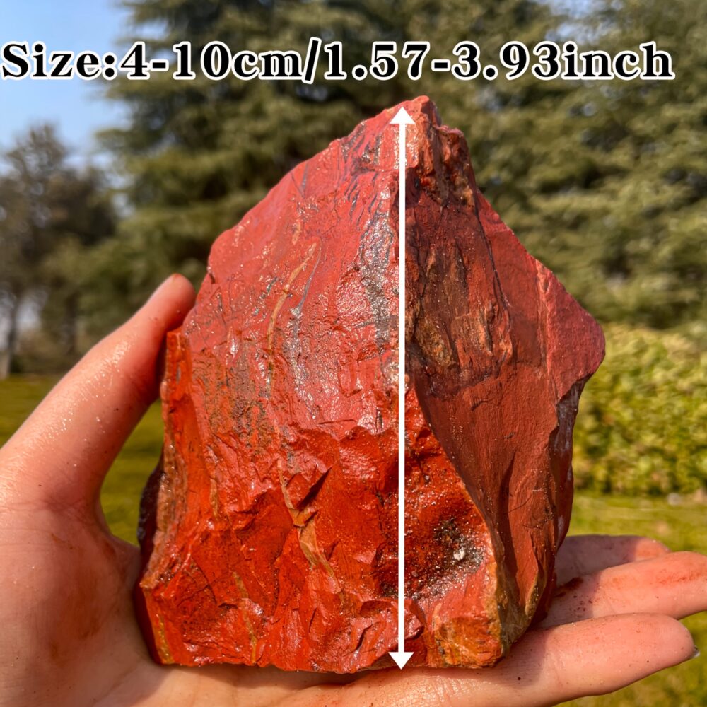 product-fancy-82a7ba31-aa0c-4e21-b568-8f7b9a1124b7 אבן Red Jasper אדומה טבעית גדולה לעיצוב ויצירה בגדלים שונים