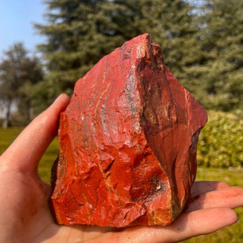 product-fancy-d726cfc3-20ec-42c0-9906-504dd1ea4afa אבן Red Jasper אדומה טבעית גדולה לעיצוב ויצירה בגדלים שונים
