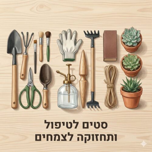 סטים לטיפול ותחזוקה לצמחים