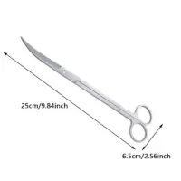 Tools Set Scissor Tweezers Plants סט כלי עבודה מקצועי לטרריומים - פינצטות ומספריים מנירוסטה לטיפול בצמחים