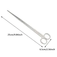 Tools Set Scissor Tweezers Plants סט כלי עבודה מקצועי לטרריומים - פינצטות ומספריים מנירוסטה לטיפול בצמחים